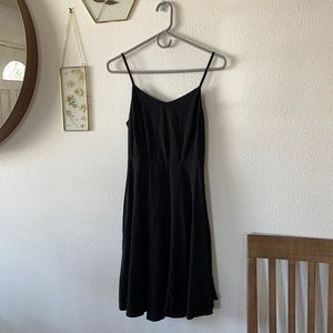 🔥 Old Navy Black A Line Swing Dress